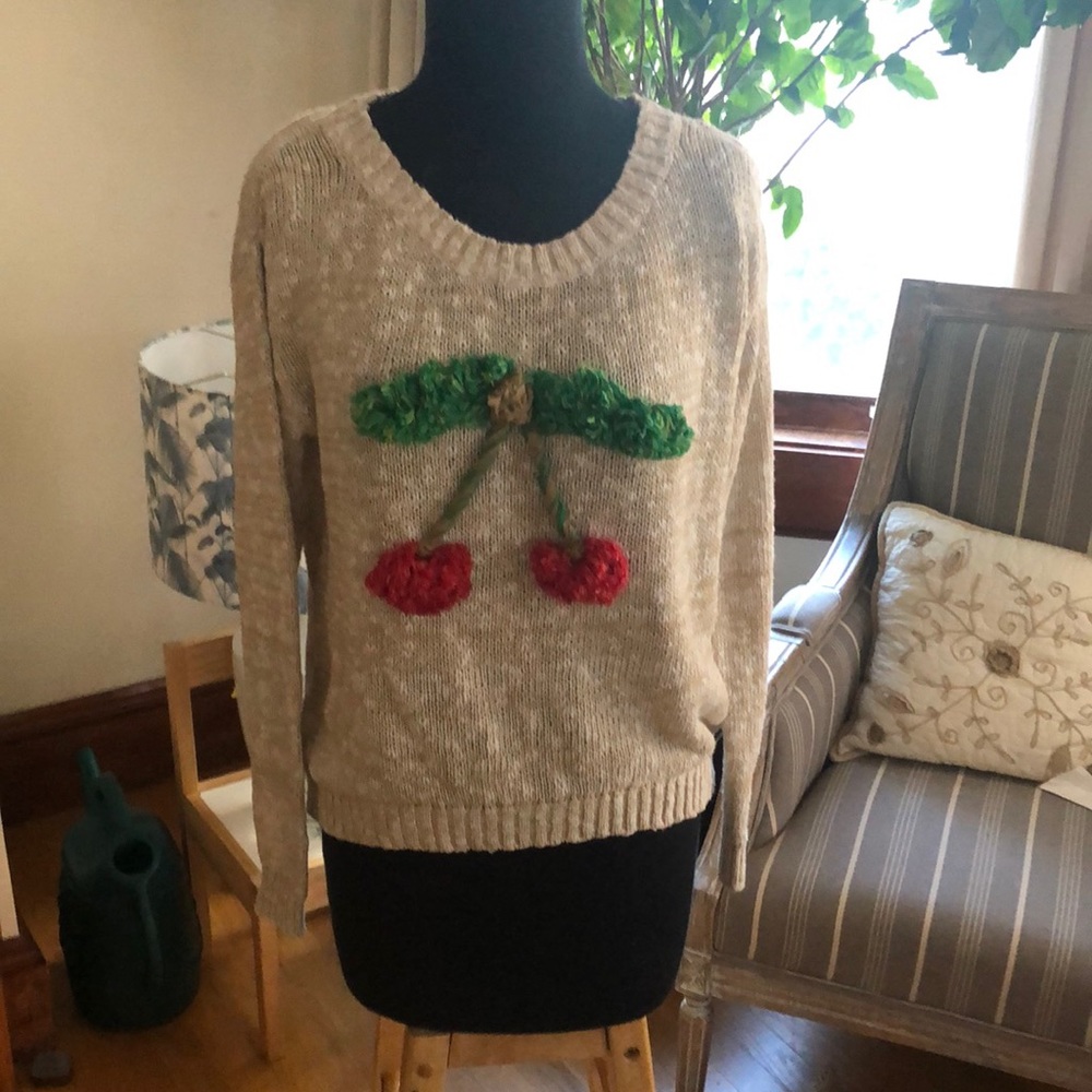 Marilyn Monroe Cherry Sweater